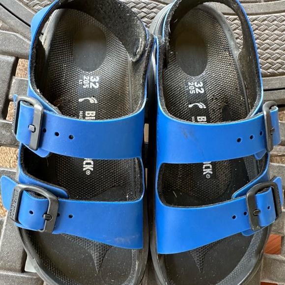 Birkenstock Kids Mayagi Blue Sandals size 1 youth - Picture 1 of 3